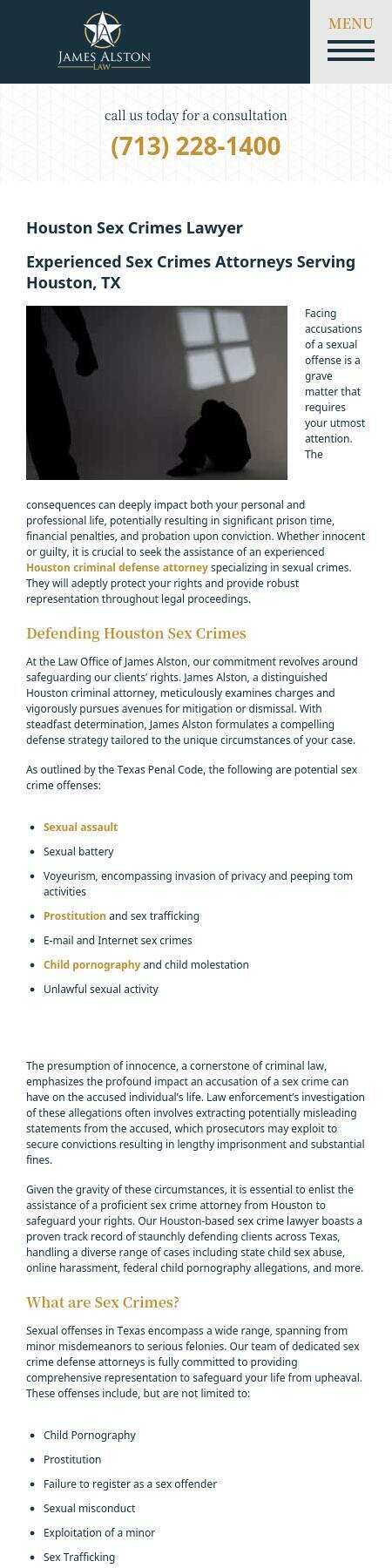 James Alston Law - Houston TX Lawyers