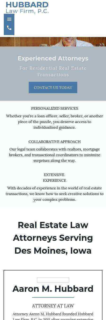 Hubbard Law Firm, P.C. - Urbandale IA Lawyers