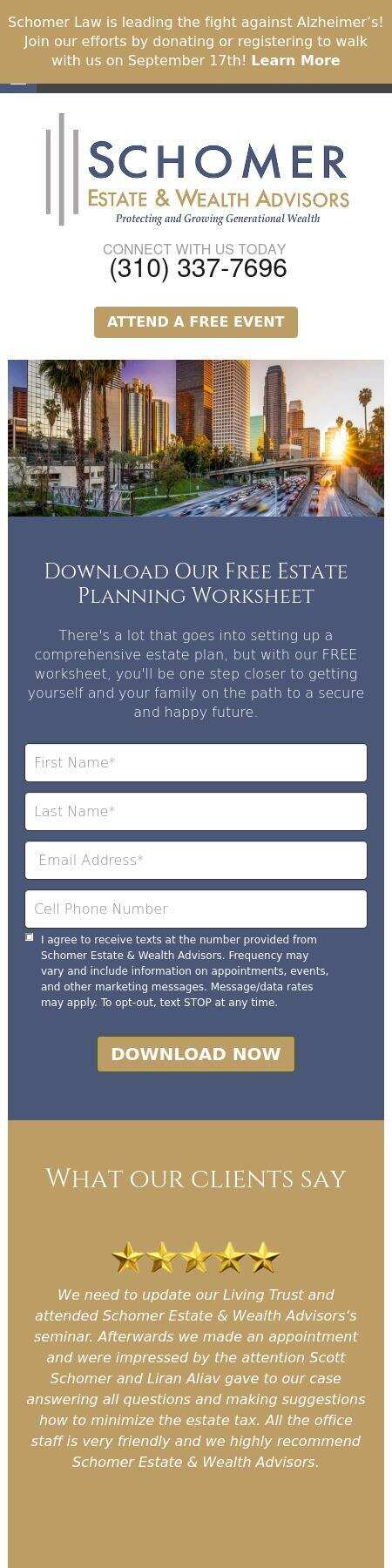 Schomer Estate & Wealth Advisors - El Segundo CA Lawyers