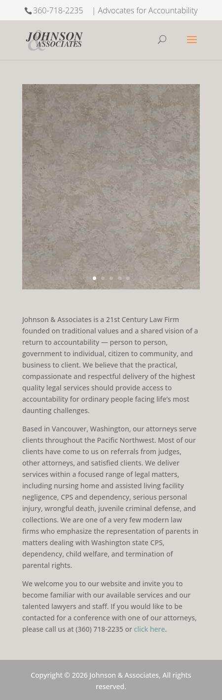 Johnson & Associates Law Offices, P.C. - Vancouver WA Lawyers