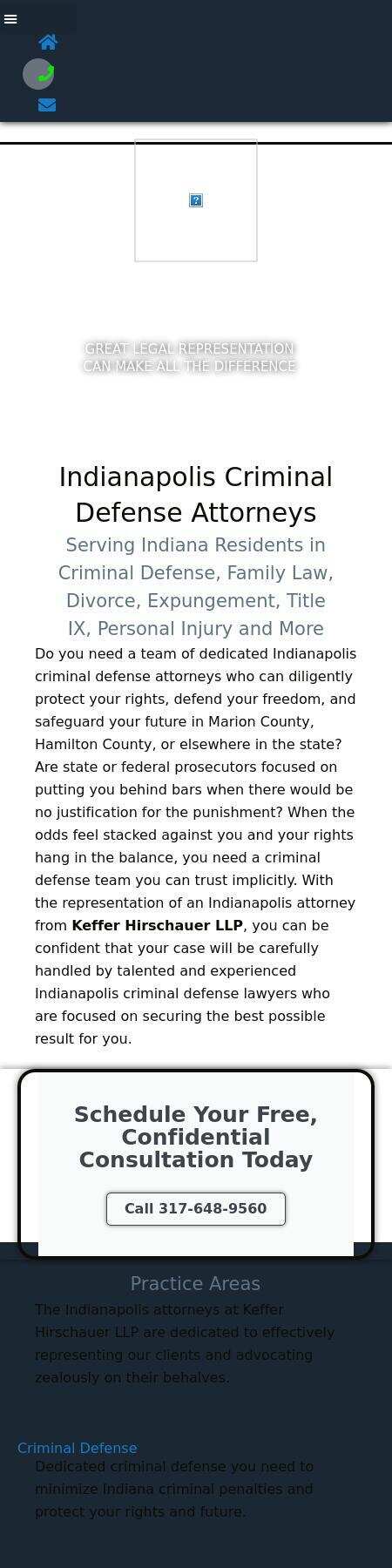 Keffer Hirschauer - Indianapolis IN Lawyers
