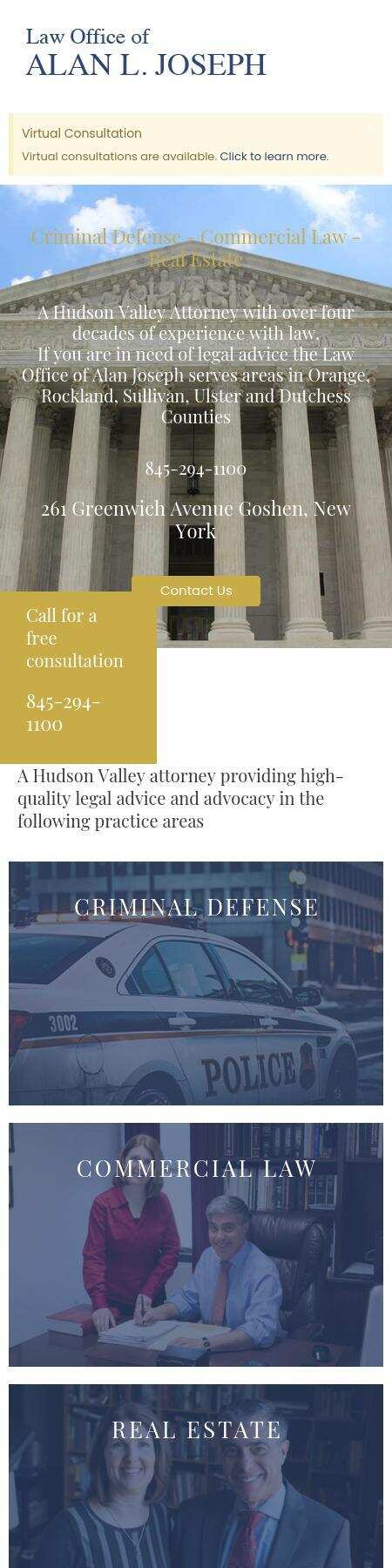 Law Office of Alan L. Joseph - Goshen NY Lawyers