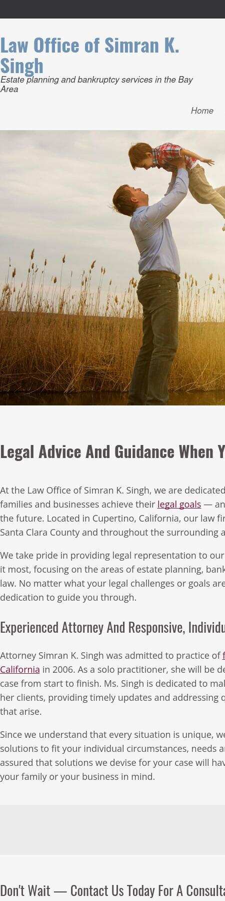 Law Office of Simran K. Singh - Cupertino CA Lawyers