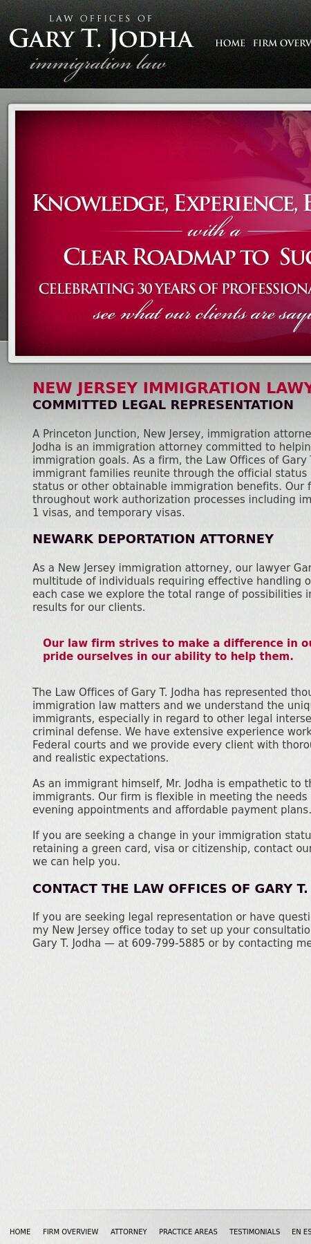 Law Offices of Gary T. Jodha - Princeton Junction NJ Lawyers