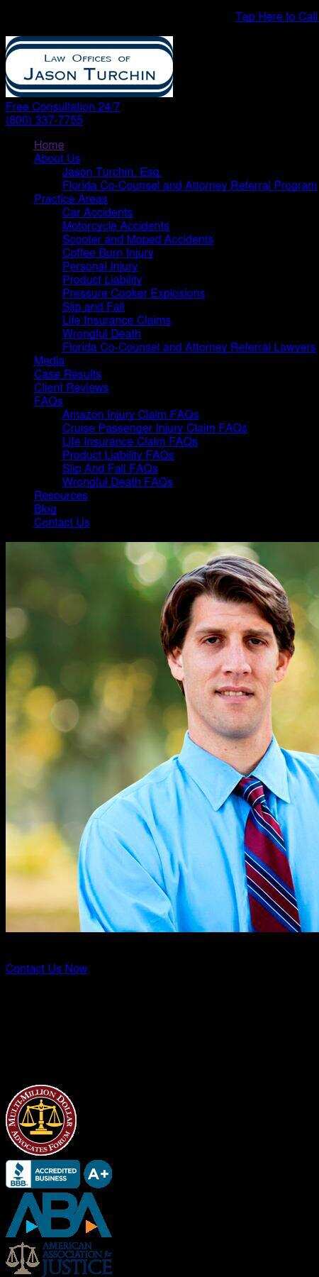 Law Offices of Jason Turchin - Miami FL Lawyers