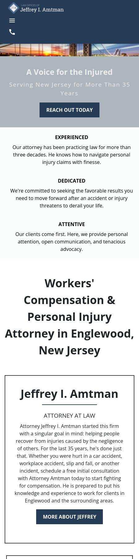 Law Offices of Jeffrey I. Amtman - Newark NJ Lawyers