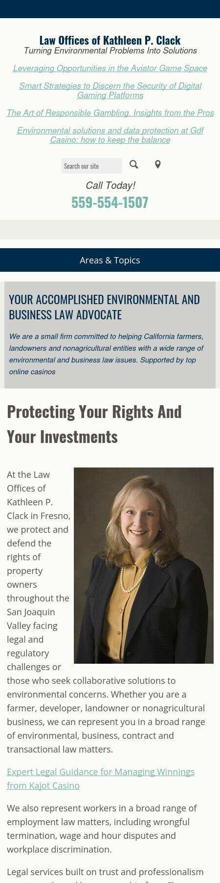 Law Offices of Kathleen P. Clack - Fresno CA Lawyers