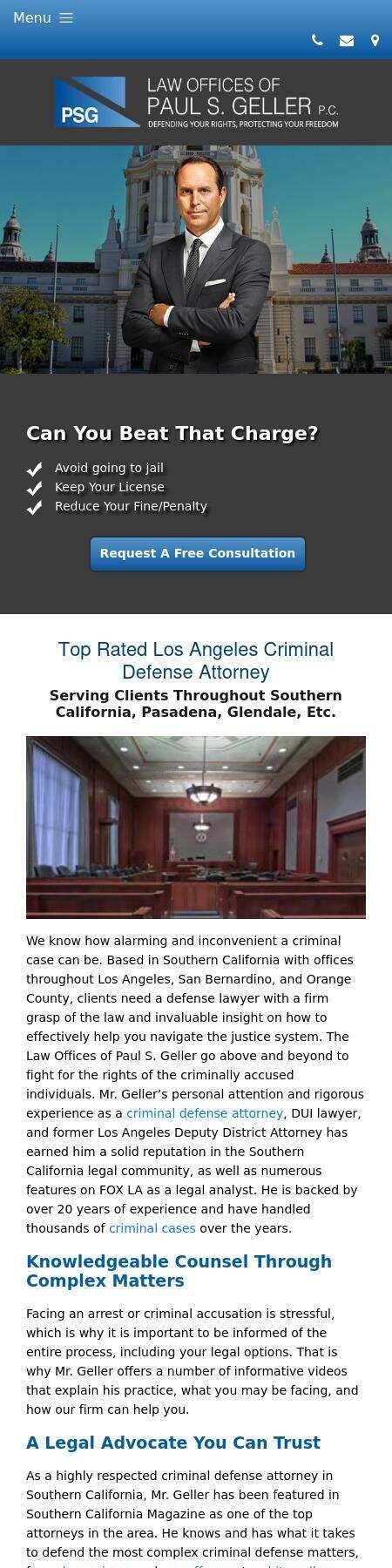 Law Offices of Paul S. Geller - Pasadena CA Lawyers