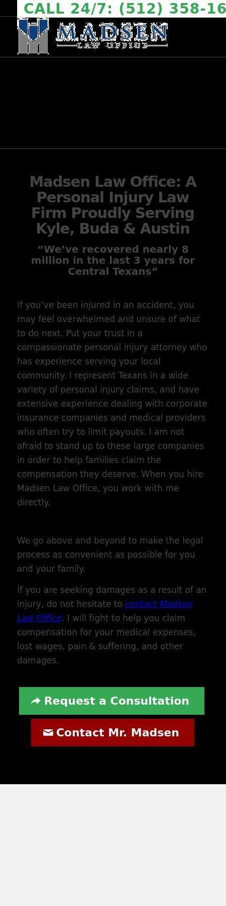 Madsen Law Office - Kyle TX Lawyers