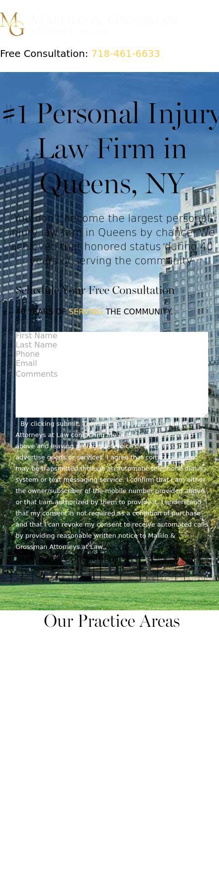 Mallilo & Grossman, Attorneys at Law - Flushing NY Lawyers