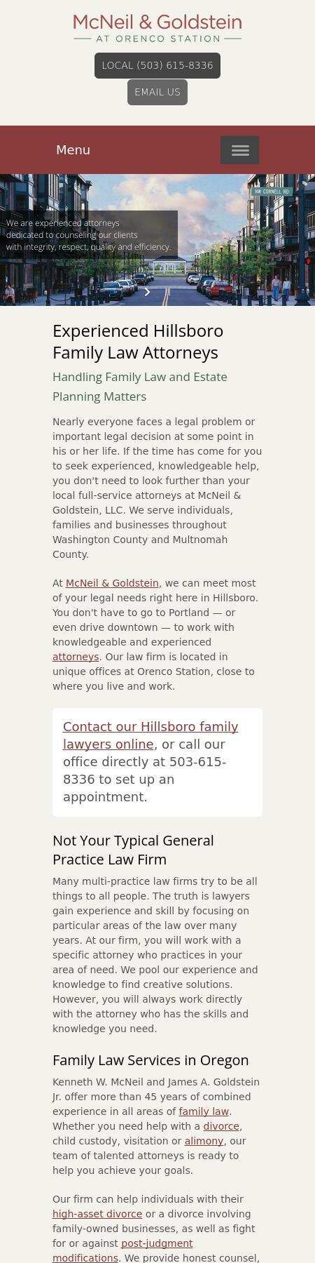 McNeil & Goldstein, LLC - Hillsboro OR Lawyers