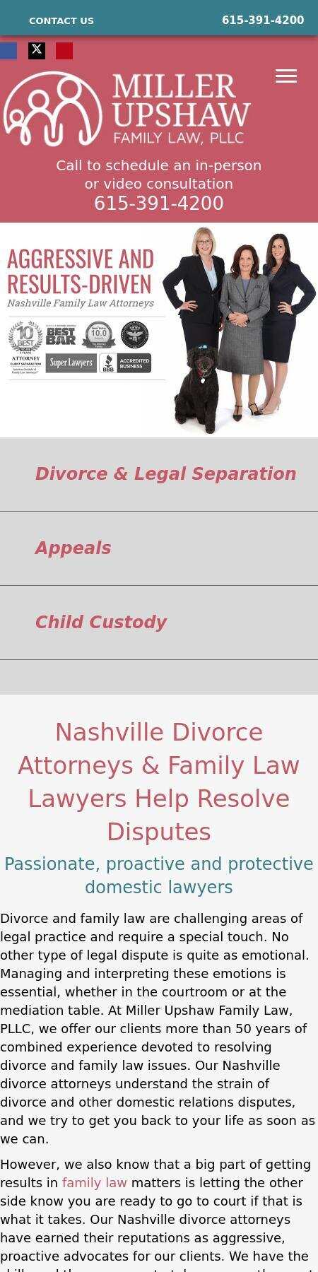 Miller Upshaw Family Law, PLLC - Nashville TN Lawyers