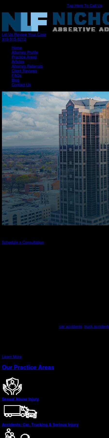 Nichols Law Firm - Raleigh NC Lawyers