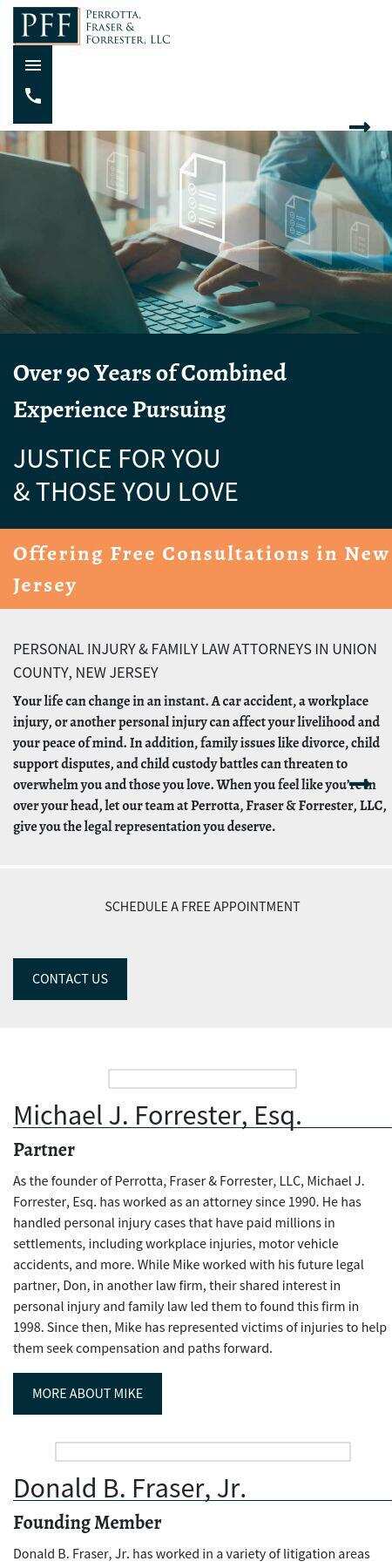 Perrotta, Fraser & Forrester, LLC - Clark NJ Lawyers
