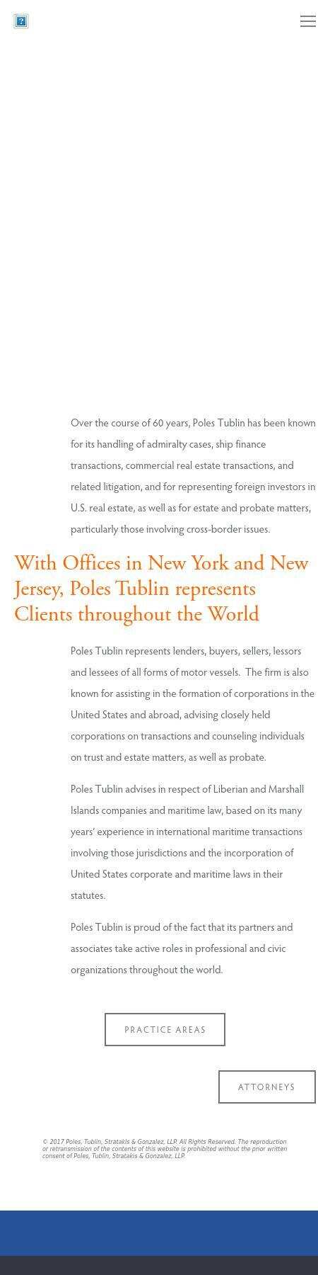 Poles, Tublin, Stratakis & Gonzalez, LLP - Livingston NJ Lawyers