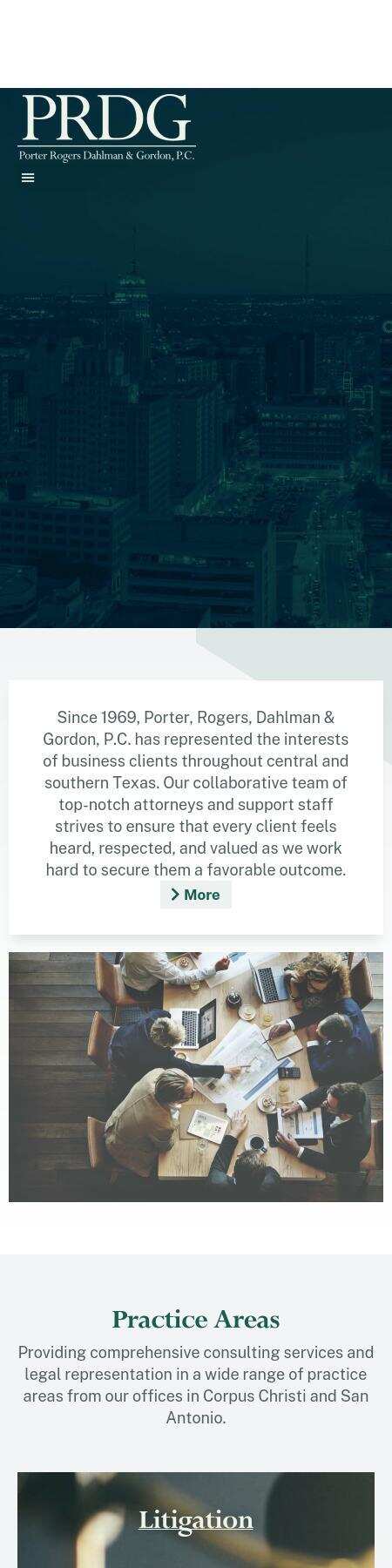 Porter, Rogers, Dahlman & Gordon, P.C. - San Antonio TX Lawyers