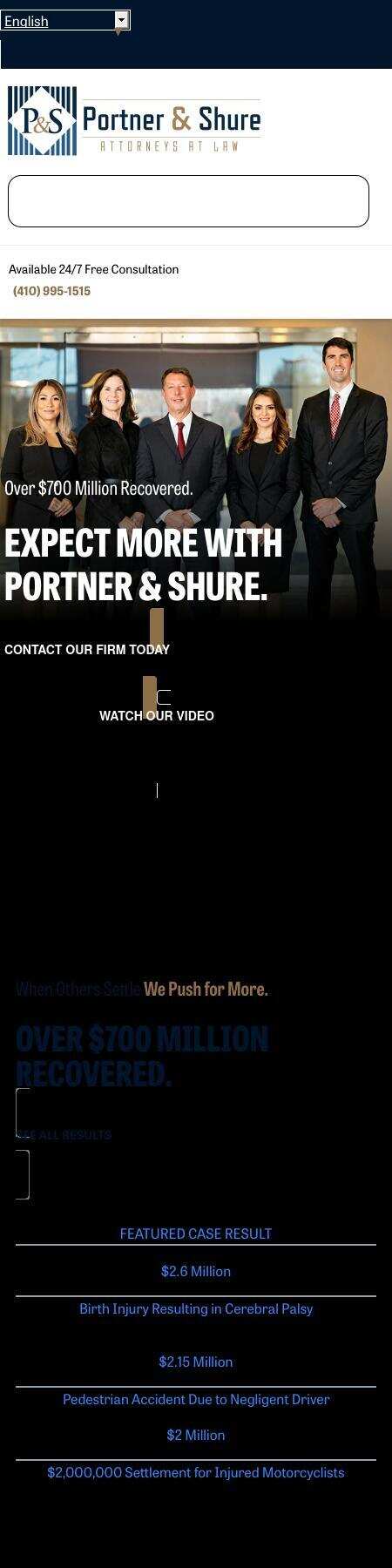 Portner & Shure, P.A. - Vienna VA Lawyers