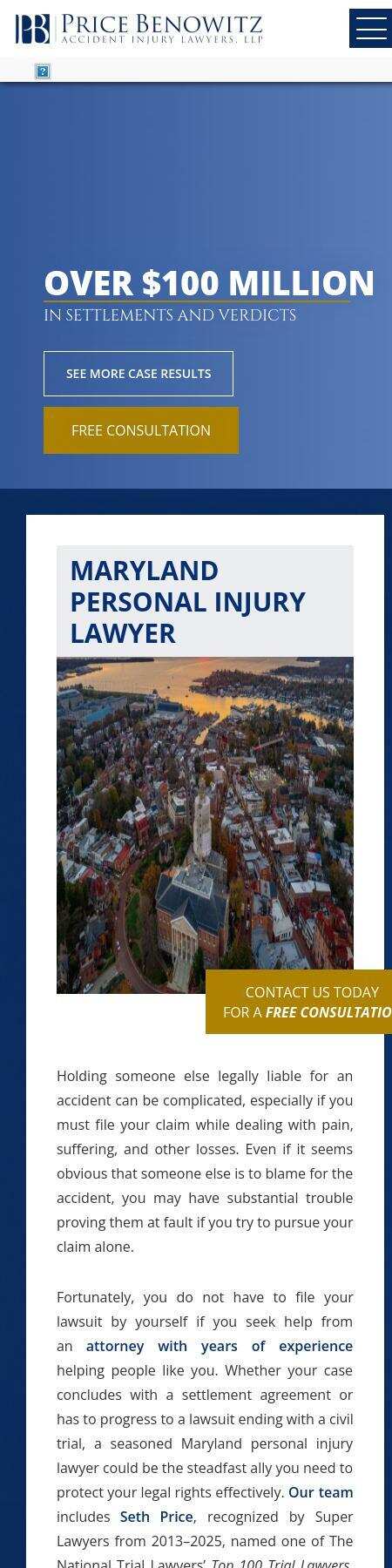 Price Benowitz, LLP - Rockville MD Lawyers