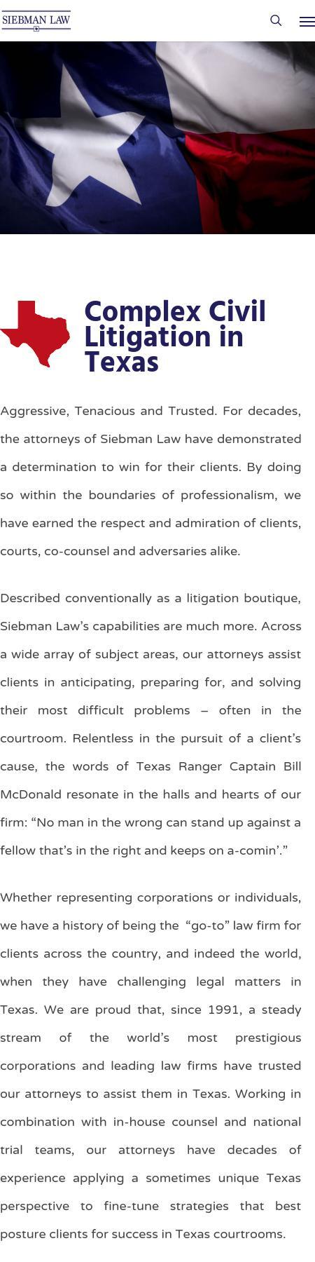 Siebman, Burg, Phillips & Smith, LLP - Plano TX Lawyers