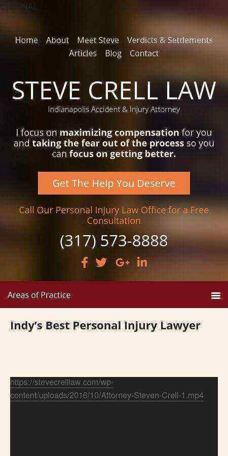 Steve Crell Law - Indianapolis IN Lawyers