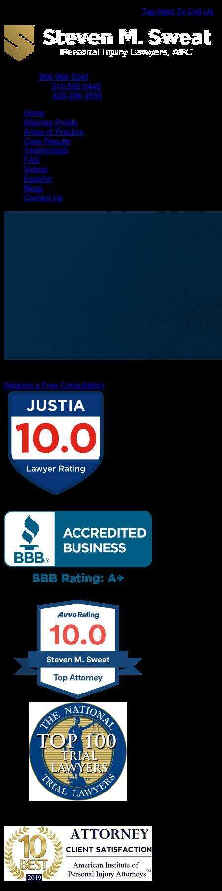 Steven M. Sweat, APC - Chula Vista CA Lawyers