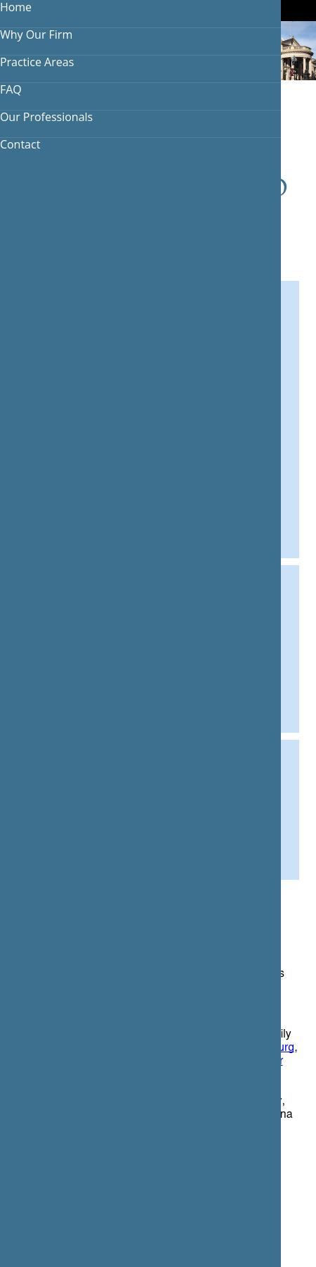 The Gubinsky Law Firm, P.C. - Pittsburgh PA Lawyers