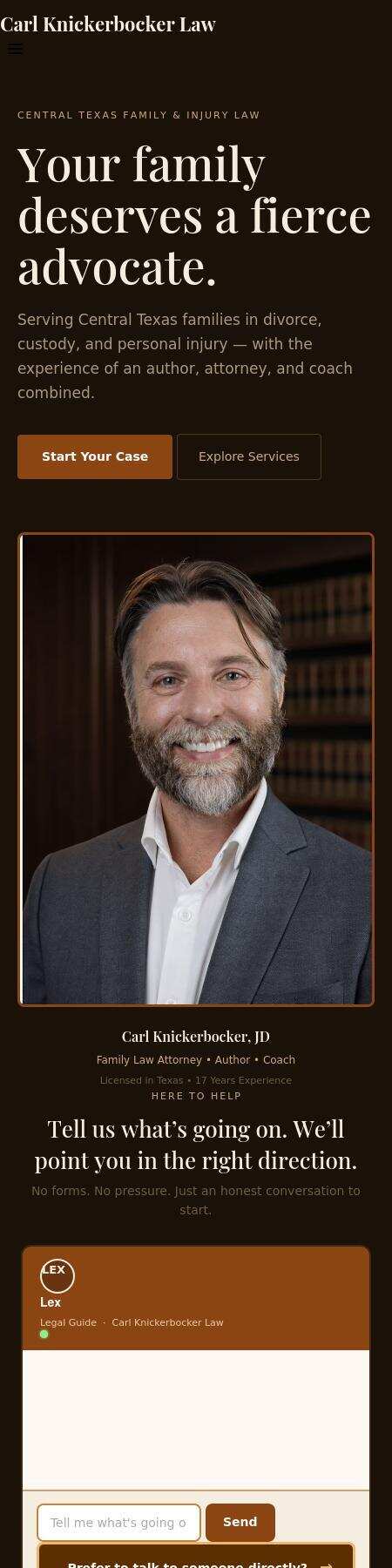 The Law Office of Carl Knickerbocker, P.C. - Georgetown TX Lawyers