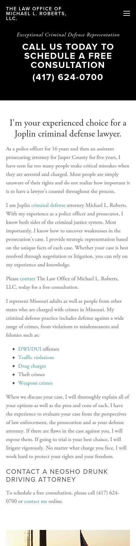 The Law Office of Michael L. Roberts, LLC - Joplin MO Lawyers