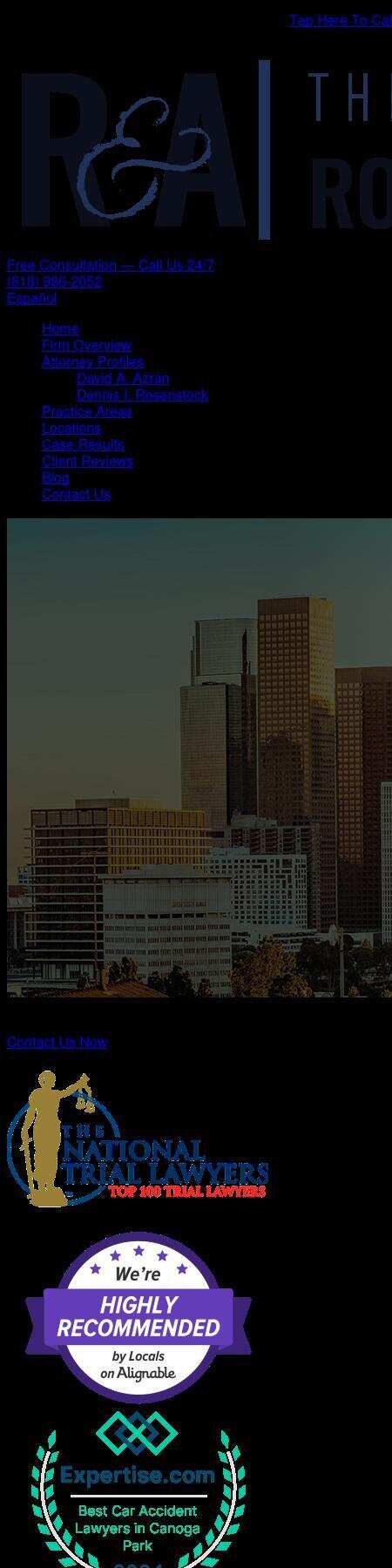 The Law Office of Rosenstock and Azran - Encino CA Lawyers