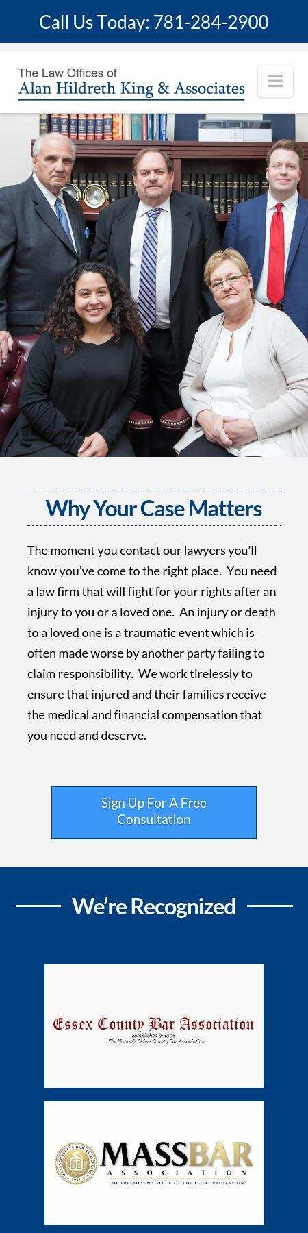 The Law Offices of Alan H. King & Associates - Revere MA Lawyers