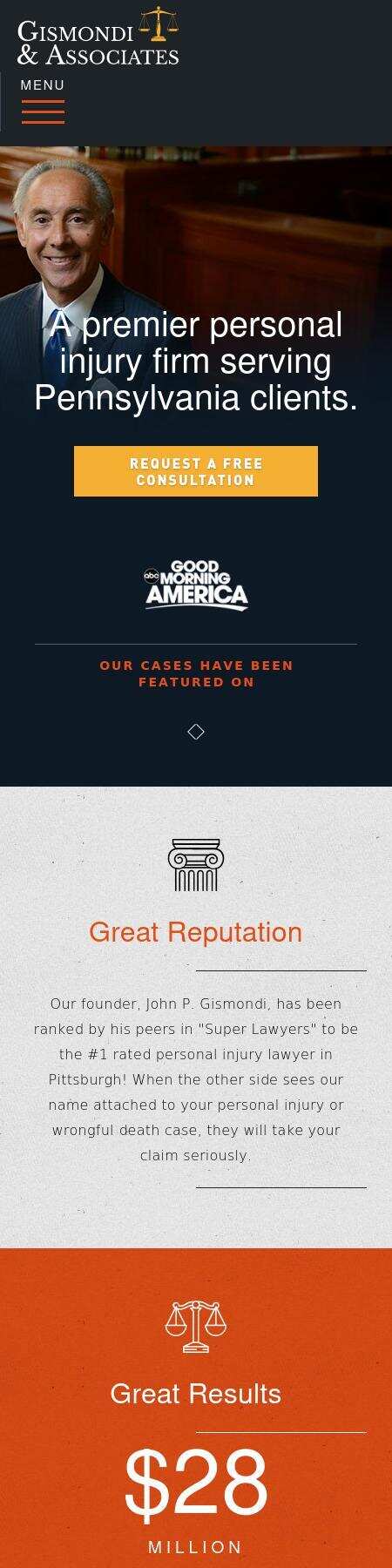 The Law Offices of Gismondi & Associates - Pittsburgh PA Lawyers