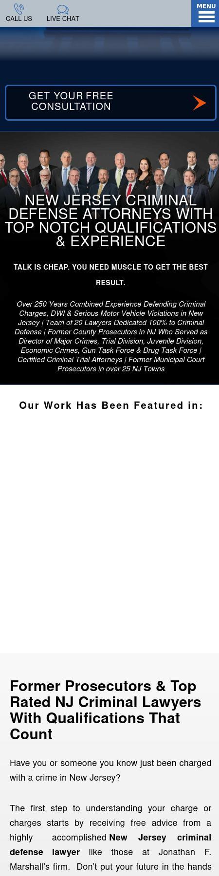 The Law Offices of Jonathan F. Marshall - Parsippany NJ Lawyers