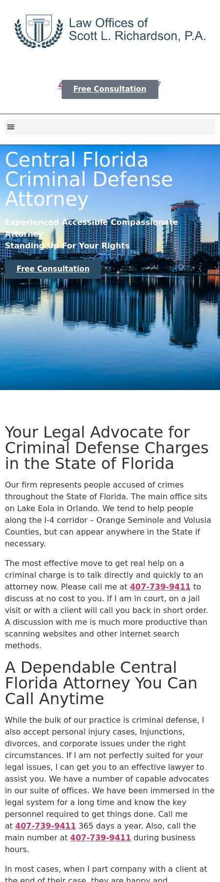 The Law Offices of Scott L. Richardson, P.A. - Orlando FL Lawyers