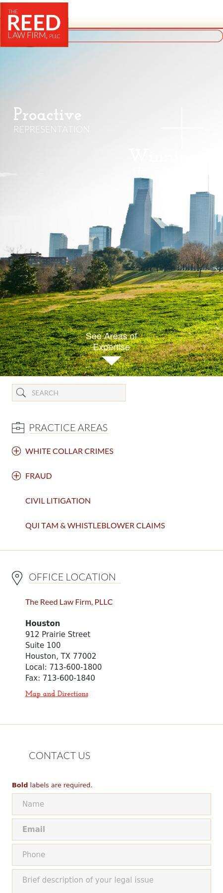 The Reed Law Firm, PLLC - Houston TX Lawyers