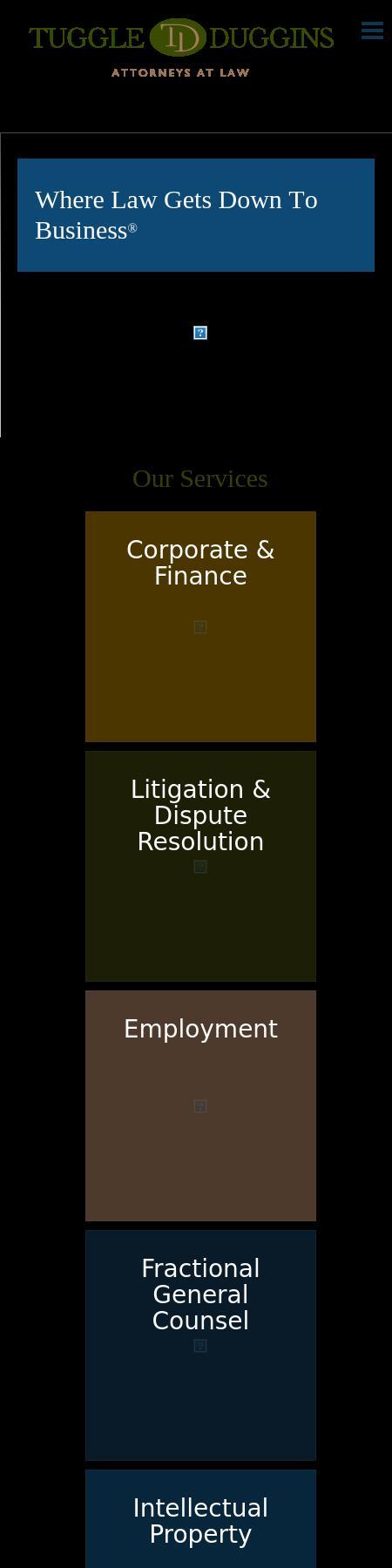 Tuggle & Duggins - Greensboro NC Lawyers