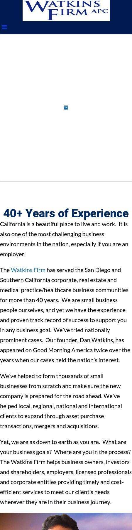 Watkins Firm, A Professional Corporation - San Diego CA Lawyers