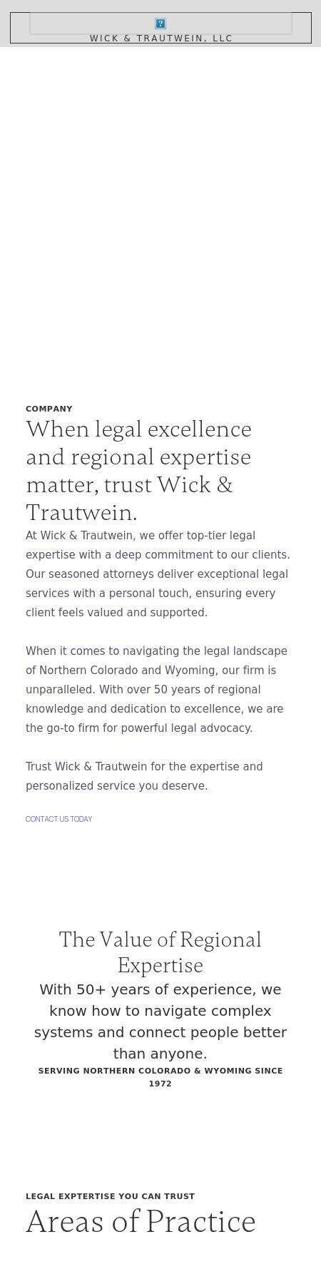 Wick & Trautwein LLC - Windsor CO Lawyers