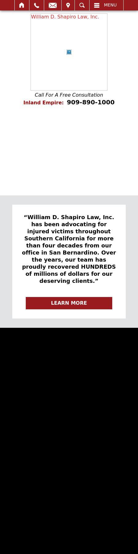 William D. Shapiro - San Bernardino CA Lawyers