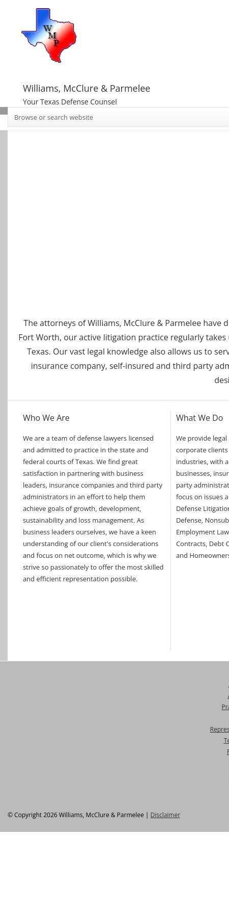 Williams, Lacy McClure & Parmelee - Fort Worth TX Lawyers