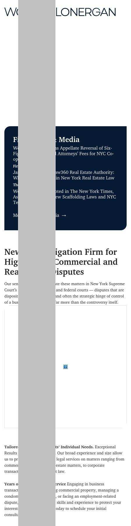 Woods Lonergan PLLC - New York NY Lawyers