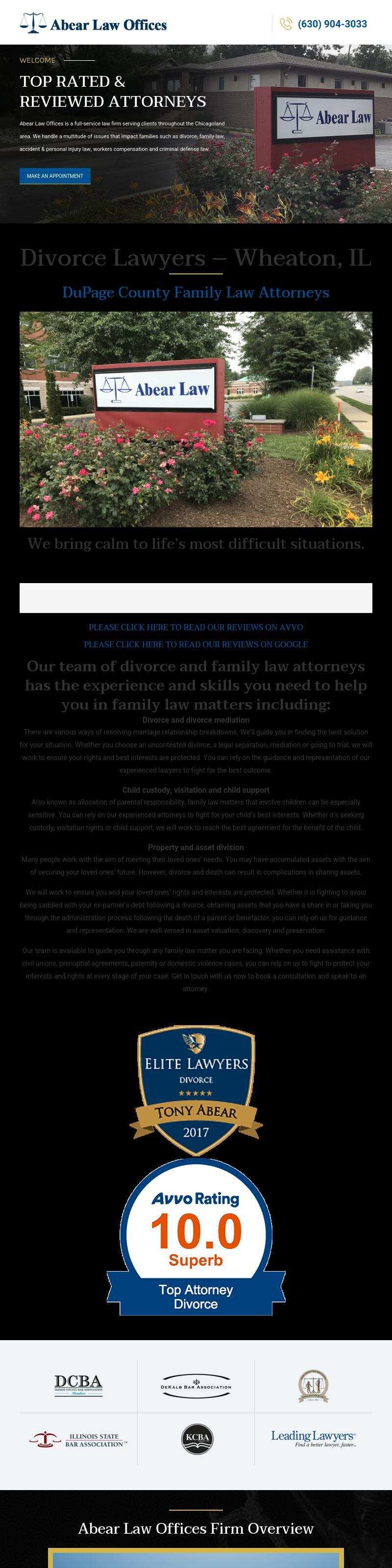 Abear Law Offices - St. Charles IL Lawyers