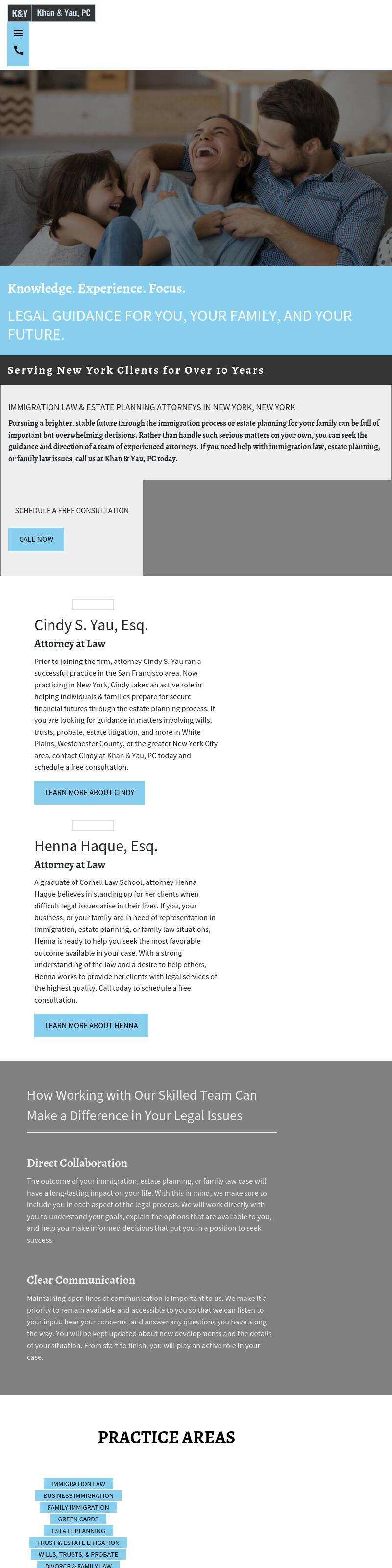 Ahmed & Yau, PC - White Plains NY Lawyers