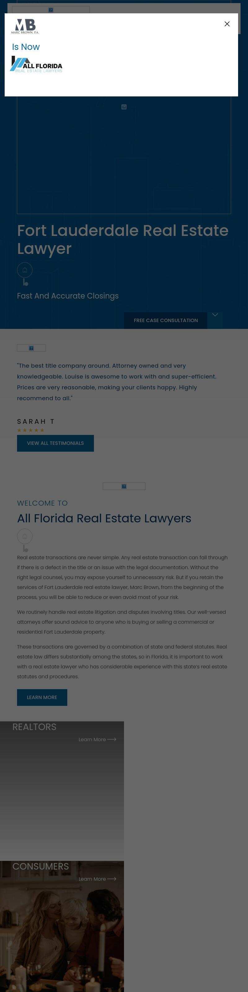 All Florida Real Estate Lawyers - Plantation FL Lawyers