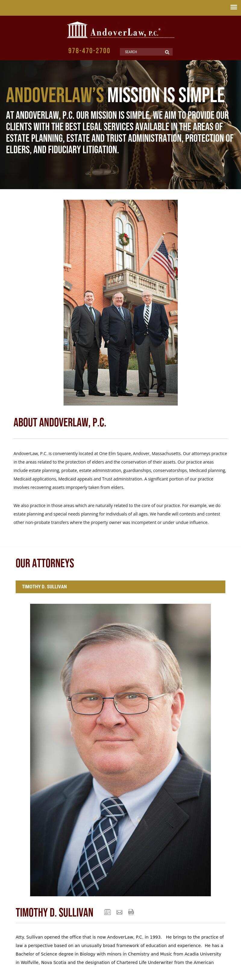 AndoverLaw, P.C. -  Andover MA Lawyers