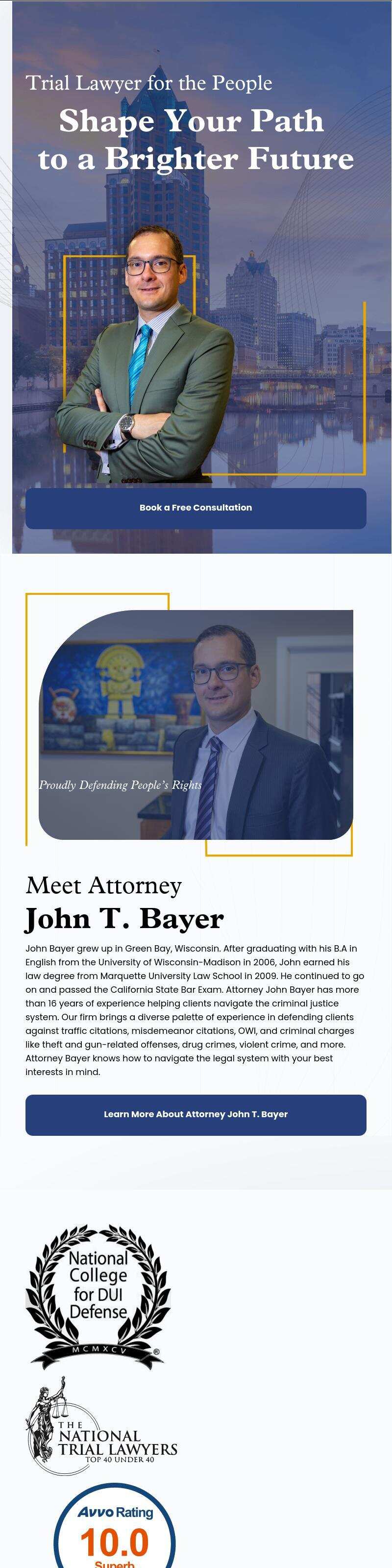 Bayer Law Offices - Milwaukee WI Lawyers