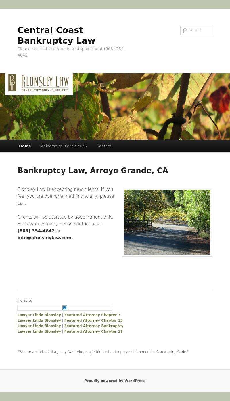 Blonsley Law - Arroyo Grande CA Lawyers