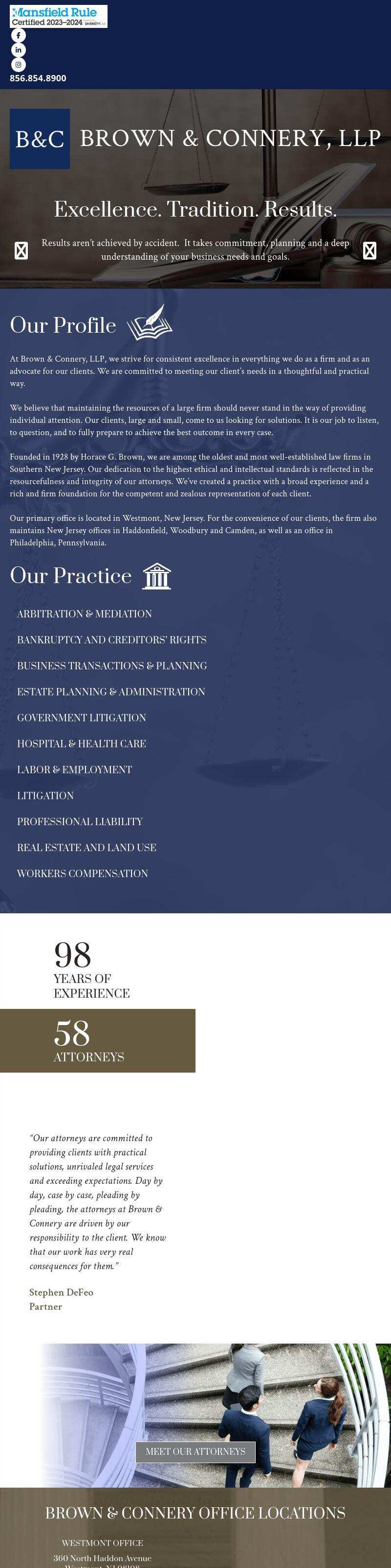 Brown & Connery, LLP - Philadelphia PA Lawyers