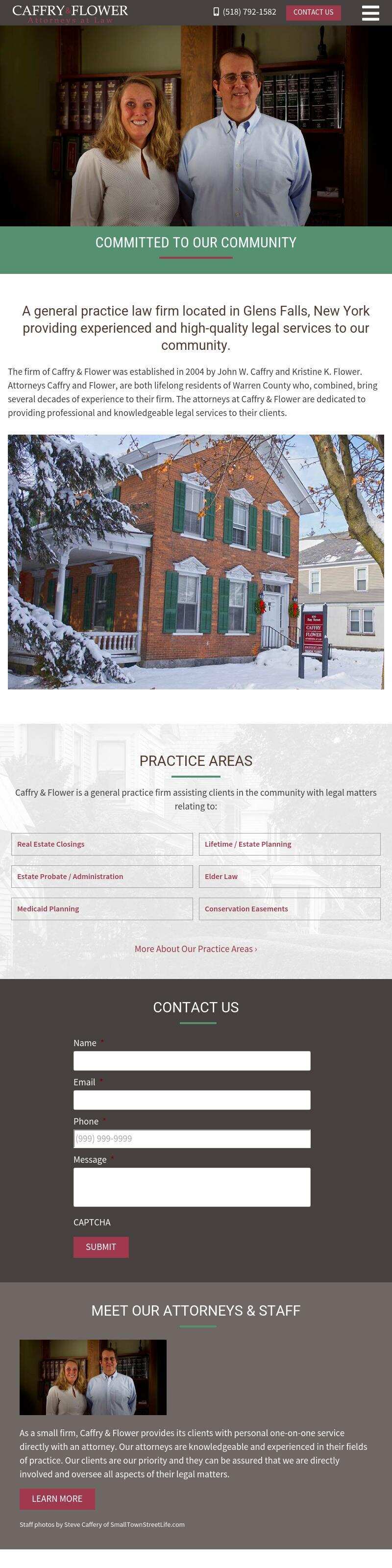 Caffry & Flower - Glens Falls NY Lawyers