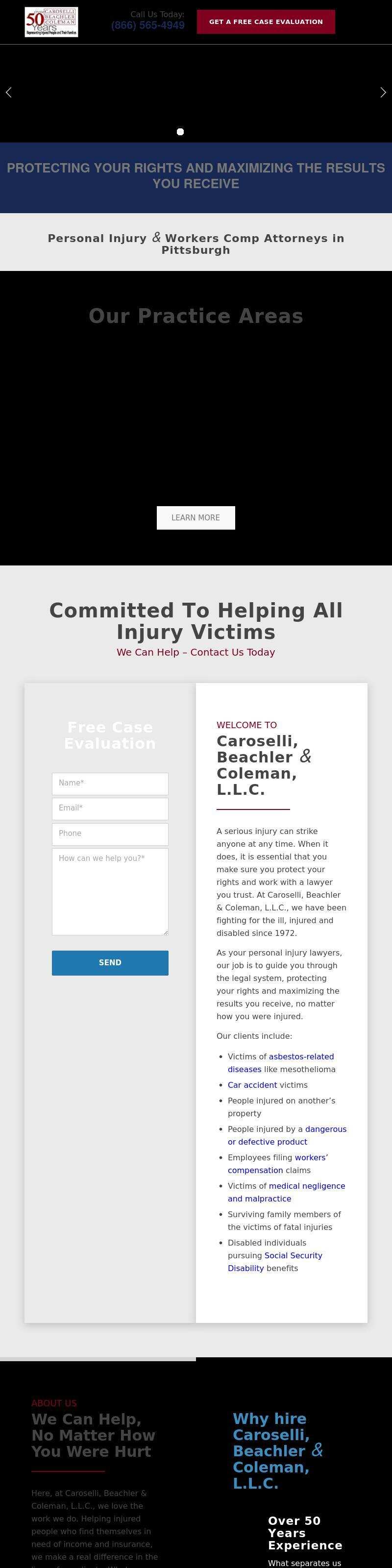 Caroselli, Beachler, McTiernan & Coleman - Philadelphia PA Lawyers