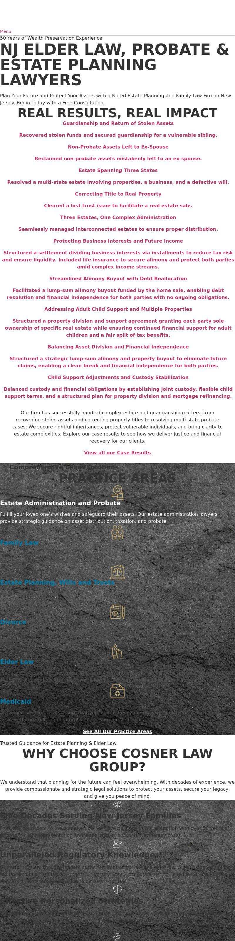 Cosner Youngelson - East Brunswick NJ Lawyers
